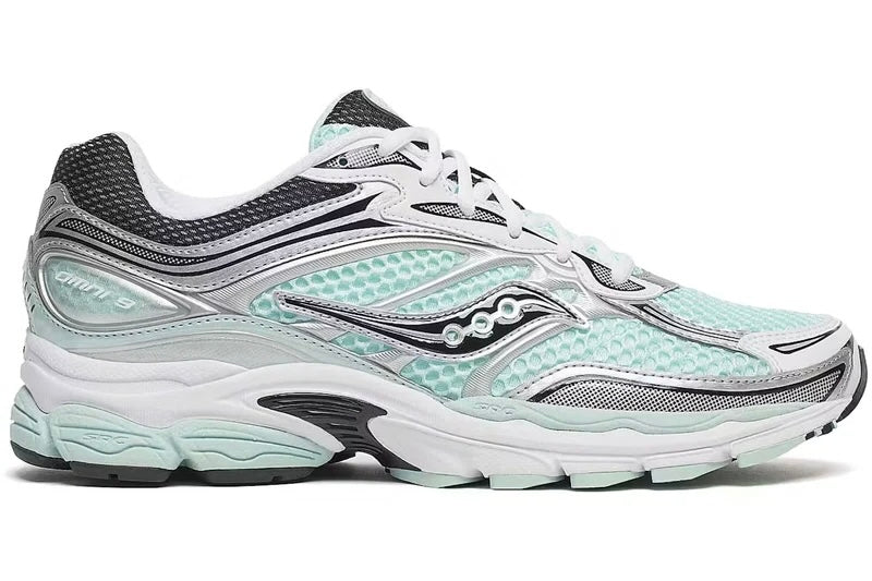 Saucony Omni 9 - Turquoise et Argent